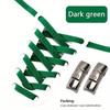 1pair No-Tie Shoelaces With Buckles For Sneakers Sports Shoes