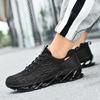 Autumn new fashion running shoes flying woven fish scale blade sports shoes trendy men's shoes
