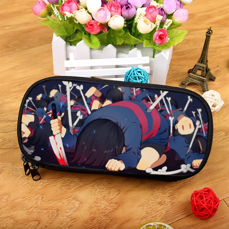 Undertale Pencil Case Large Capacity Nylon Organizer For Students And Artists