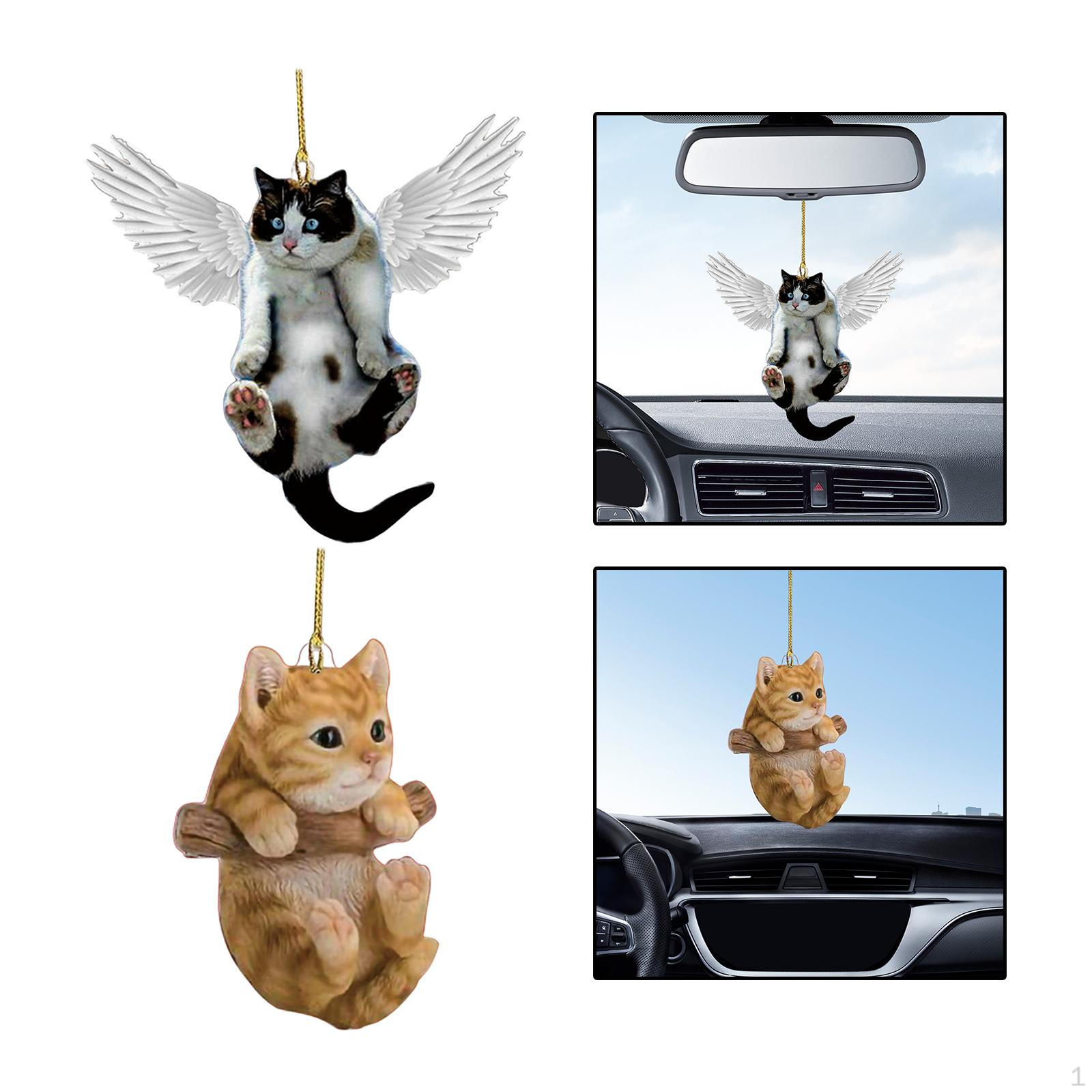 

2x Подвески для зеркала заднего вида автомобиля, подвеска в виде животного