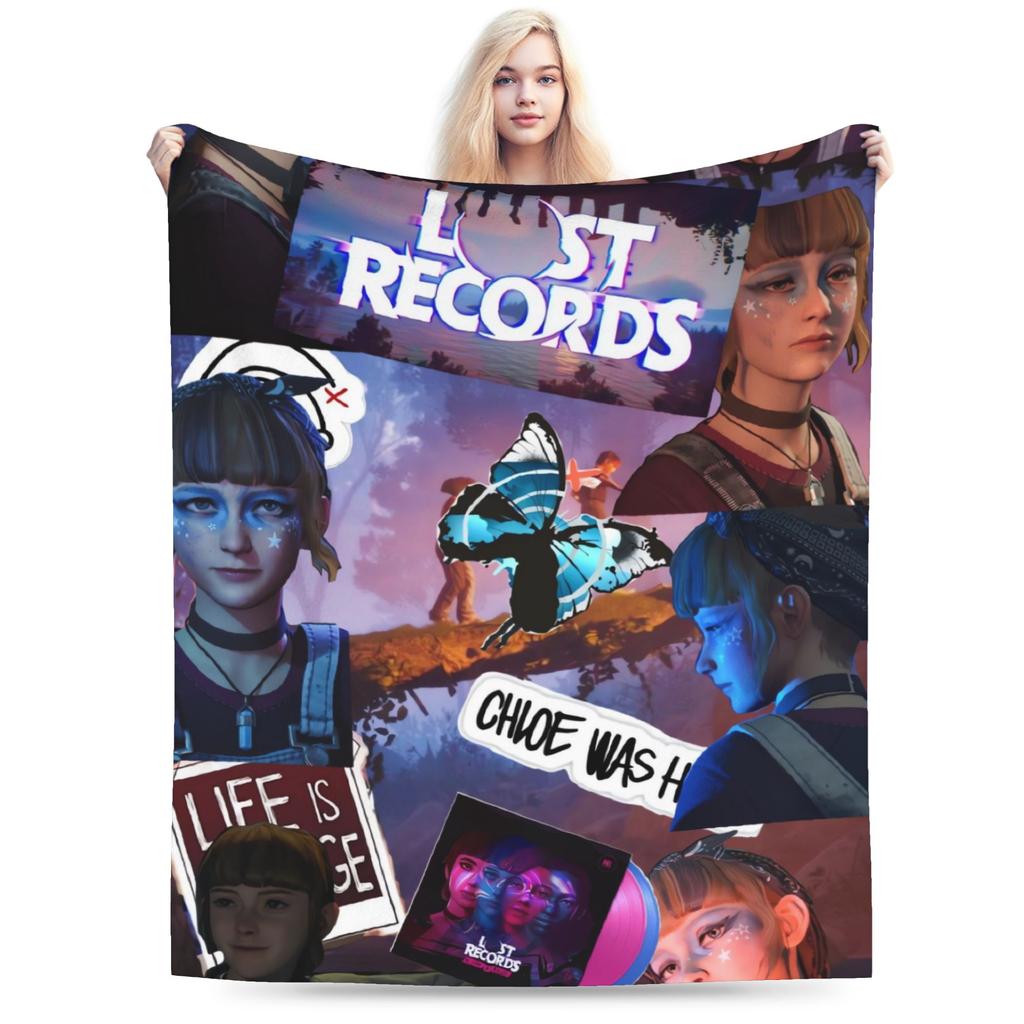 Life Is Strange Soft Blanket Kids Adult Plush Throw Blanket Aesthetic Living Room Flannel Bedspread Sofa Bed Cover