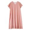 2026 Korean Style V-Neck Plus Size Lace Travel Resort Dress for Women