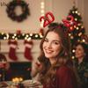 Sequin 2026 New Year Headbands Star Colorful Glitter Headwear Number Headpiece New Year Hair Hoop New Year Photoshoots