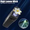Rechargeable Tactical Flashlight,High Lumen Light,Compact Portable,Long Range,Type-C,Power Display,Dual Light,Outdoor Hiking BBQ