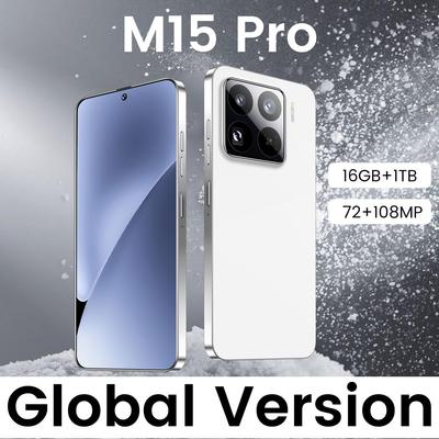 M15 Pro Android Smartphone 16+1T - Hot Sale, International Trade-Compatible, Dropshipping Available