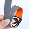 Magnetic Sport Strap For Apple Watch Ultra 3/2 49mm 38 40 41 44 45 46mm Litchi Pattern Silicone Band For Iwatch S11 10 9 8 7 SE3