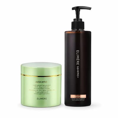 SaveMo Haarausfall-Pflege Shampoo & Avocamo Haarmasken-Set