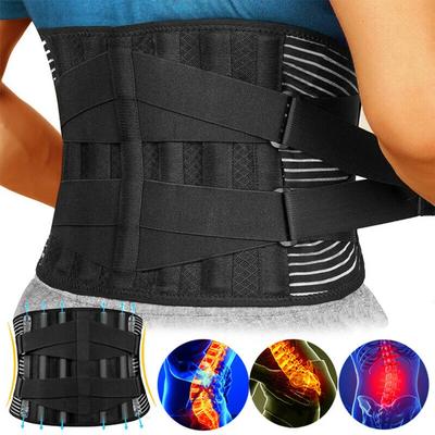 Cintura Lombare Posteriore Protezione Vita Corsetto Ortopedico Nastro di Supporto Sportivo Decompressione Spinale Trainer Vita Sicurezza Fitness