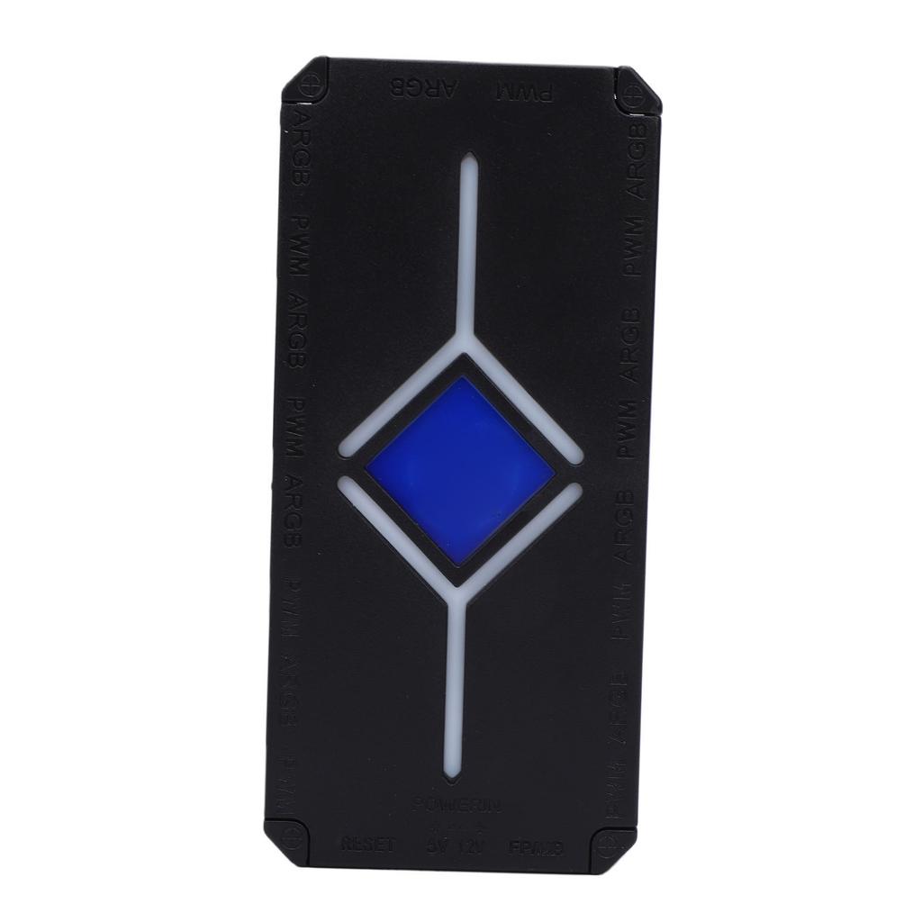 ARGB PWM Fan Hub Controller 3 Pin PC Fan Controller Support Up to 18 Fans Magnetic Design Serial ATA Power Cable Black