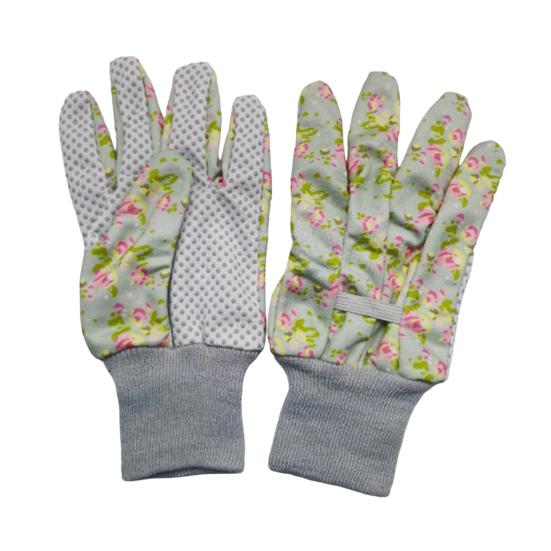 Wasserdichte Gartenhandschuhe Floral Durchstichfeste Schutzhandschuhe Rutschfeste Gartenarbeitshandschuhe Geschenk