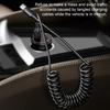 Charging Cable Telescopic Design Spring Charging Anti-winding 5A Fast Line Type-C/USB/8-Pin Data Accessories Phone