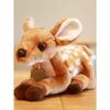 New Kawaii Deer Plushtoys In Prone Pose Soothing Elk Doll For Girls Bedtime Companion Soft Fawn Animal Friend