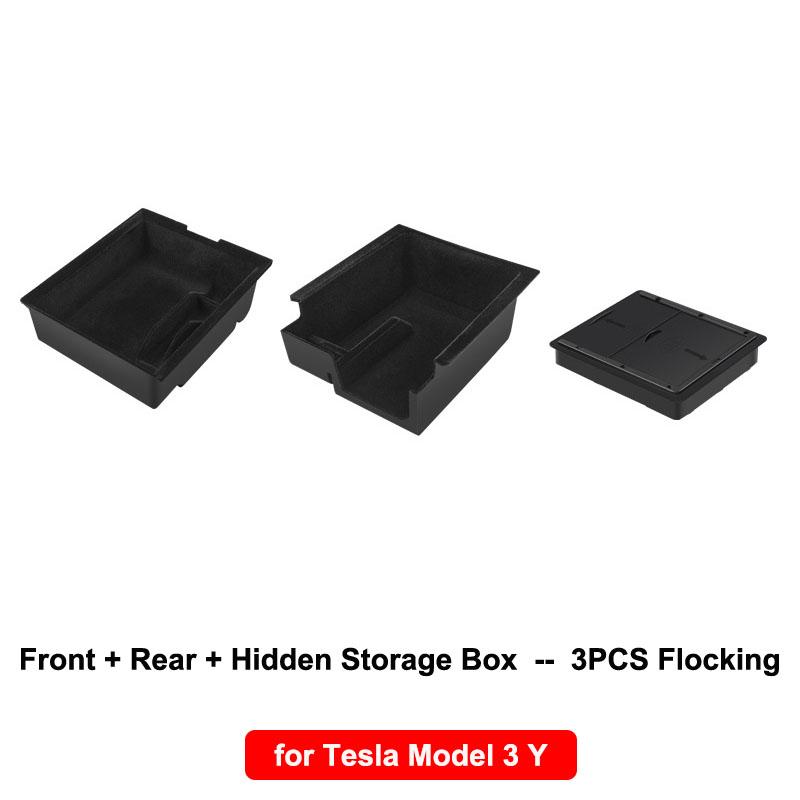 For Tesla Model Y 2025 Center Console Organizer Tray Armrest Hidden Drawer Under Seat Storage Box Cup Holder Insert Accessories