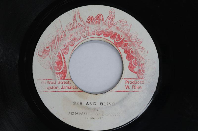 

7inch Record JOHNNIE OSBOURNE JOHNNY ORGAN See And Blind Scarface NONE TECHNIQUES 1970 Jamaica Reggae Ska Dub Used
