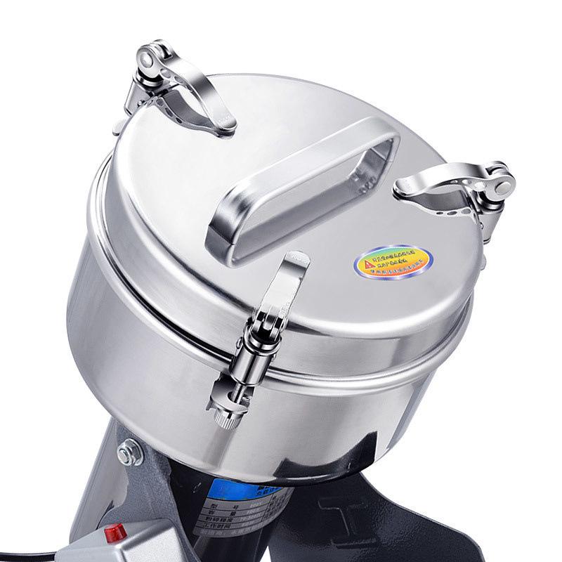 Electric Stainless Steel Ultra-fine Cereal and Grain Grinder for Household Use