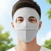 Breathable Ice Silk Face Clothing Traceless Face Sun Protection V-Shaped Sunscreen Mask  School