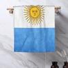 Argentyna Argentyńska Flaga Narodowa Flaga Argentyny Miękki Ręcznik do Twarzy Szybkoschnący Basen Kąpiel Bawełniane Ręczniki Chłonne Szybki