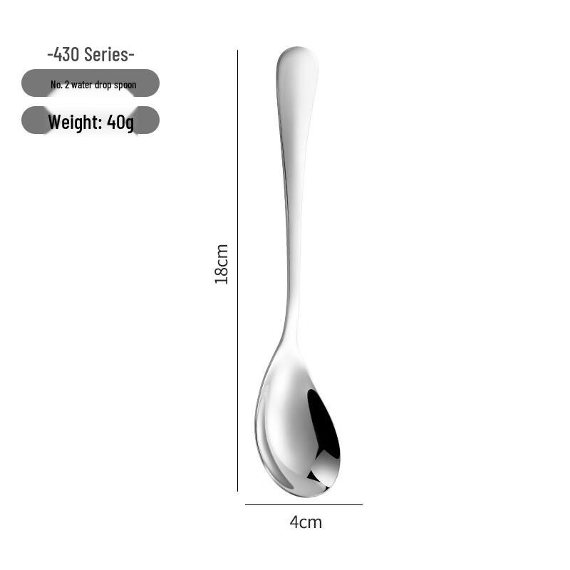 ZISIZ Creative 316 SS Drip Coffee Spoon Set
