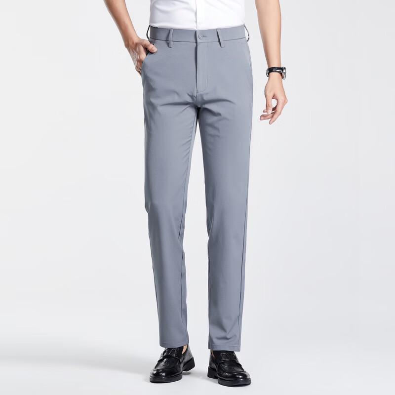 Men's Loose Straight Casual Business Pants