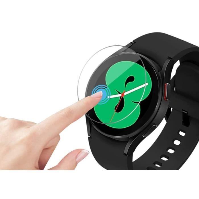 Tempered Glass for Samsung Galaxy Watch 4 40mm [2 Pack] Phonillico® Smartwatch Screen Protector Glass Film