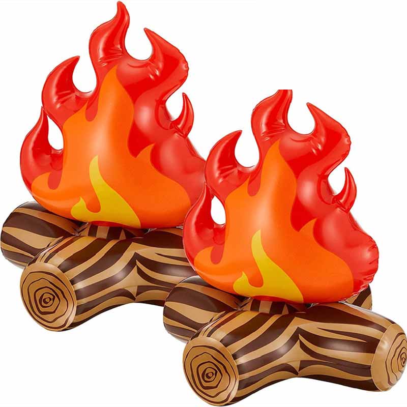 

Simulation Inflatable Campfire Camping Props Toys Creative Family Campfire Party Decoration Props Campfire Inflatable Toy Model