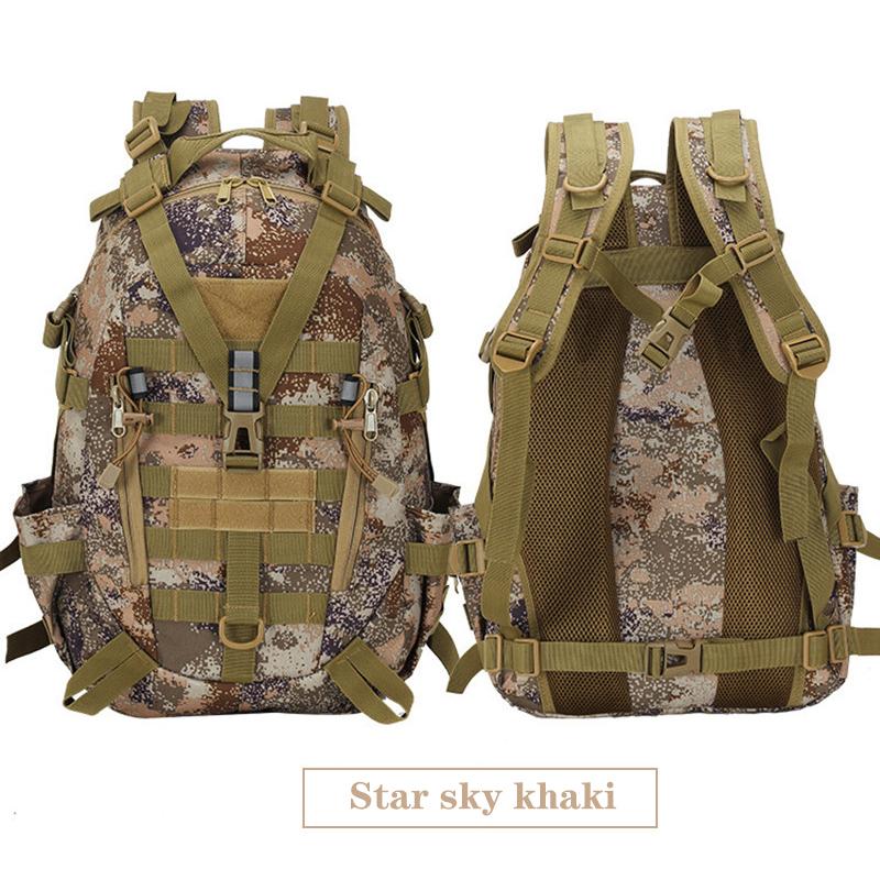 Men's Backpack Hiking Cross-country Camping Travel Backpack Men's Camouflage Sports Outdoor Tactical Backpack