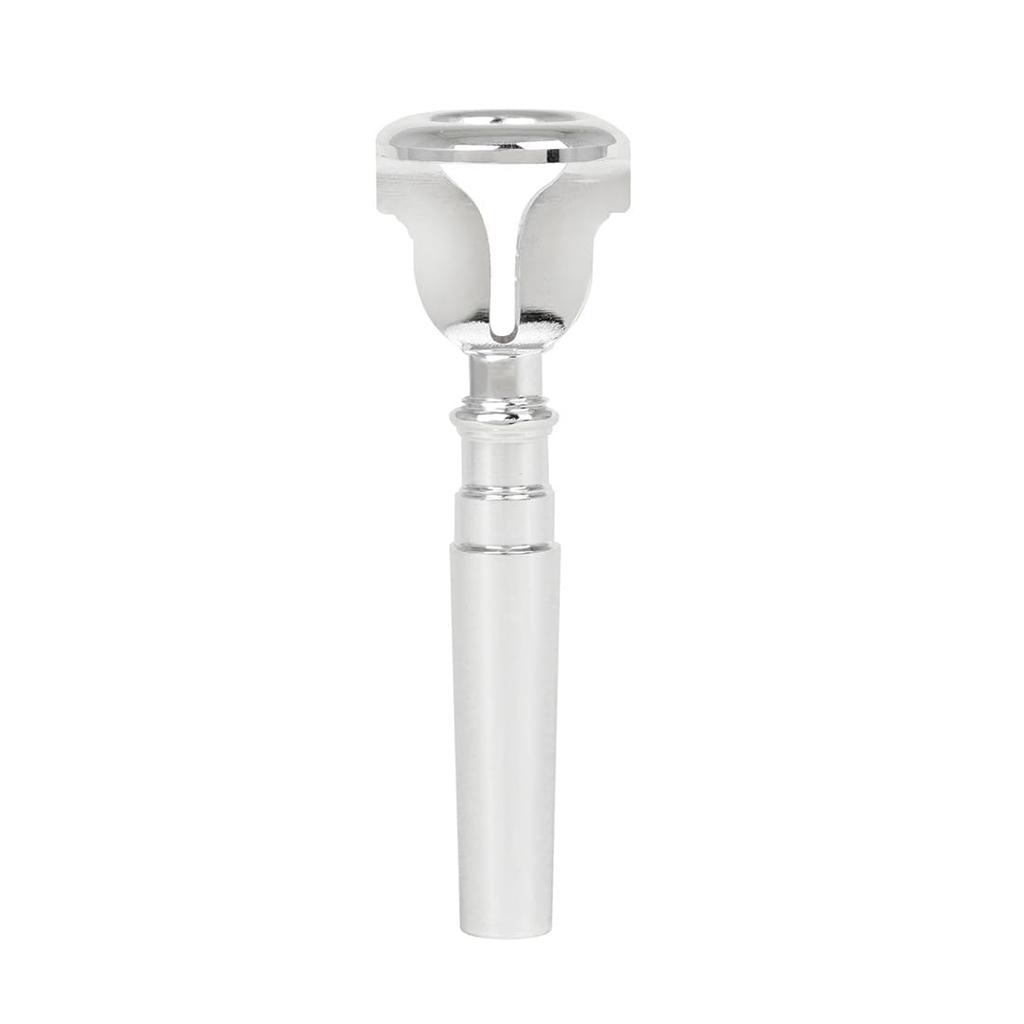 Trumpet Mouthpiece, Beginner-friendly, Silver-plated Brass.