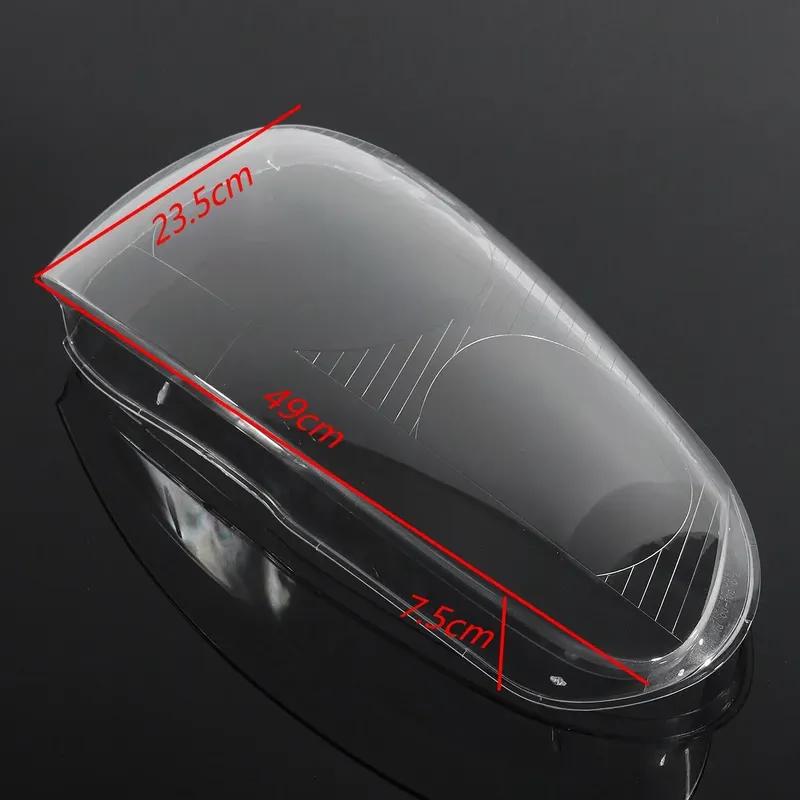 Pair Front Headlights Lens Shell Cover Lampcover Transparent Lampshade For Volkswagen Golf 5 MK5 Jetta Rabbit 2005-2009