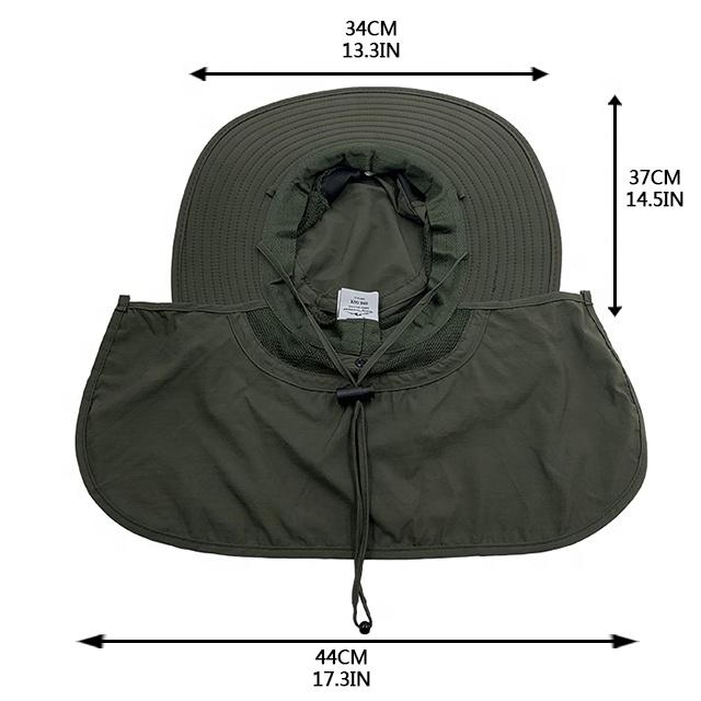 RTS Fashionable Quick Dry Mesh Breathable Outdoor Hiking Wide Brim Bonnie Hat Adjustable Sun protection Bucket Hats for Women