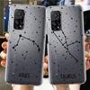 Transparant Hoesje met Twaalf Sterrenbeelden Voor Xiaomi Mi Poco X3 NFC M3 Pro F3 F1 11 Lite 12 Redmi Note 10 9S 8 7 9 Zachte Telefoonhoes