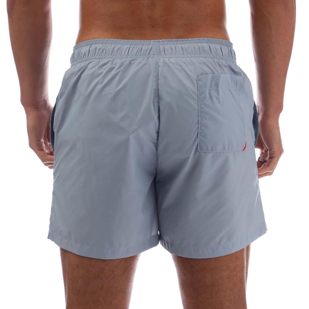 Hugo Mens Haiti Contrast Logo Drawstring Swim Shorts