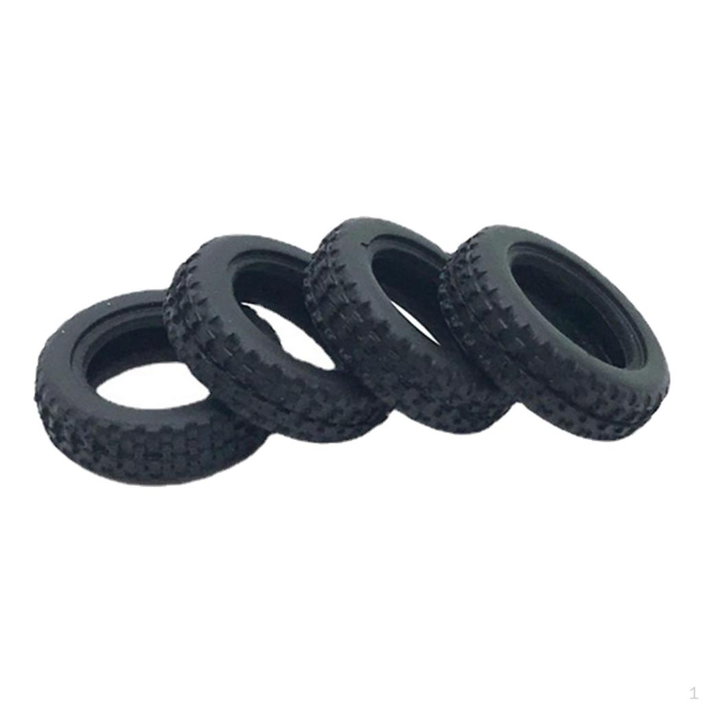 4pcs RC Car Rubber Tires for K969 K989 P929