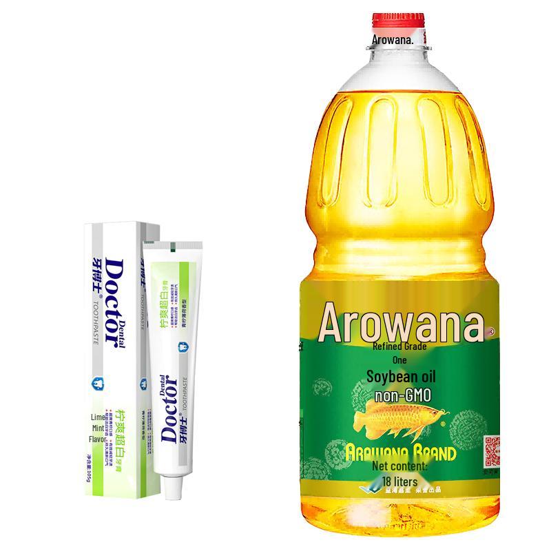 Dr. Ya Lemon Fresh Whitening Toothpaste & Soybean Oil Bundle