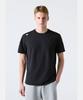 DESCENTE Tough White Graphic Short Sleeve T-Shirt Black Sr123Uts23 (A Type)