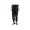 Adidas Originals Trefoil Logo Print Striped Elastic Sports Pants Women Bottoms Black DN8134