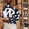 Women's Fashion Casual Long Sleeve  Blouses & Shirts