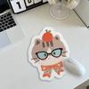 Cute Cat Cartoon Mouse Mat Anti-slip Girls Mousepad Creative Cute Mouse Pad  Universal