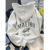 Autumn Winter Men's and Women's Kangaroo Pocket Hooded Long Sleeved Hoodie with Multiple Prints, Trendy and Fashionable Hip-hop