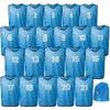 Numbers Adult 3 11 with Storage Bag Junior High Game Event Use [Fungoal] Bibs/Vests, 1-21, 21-Piece Set, Children's & Sizes, Sizes, Colors, [Sky Blue]