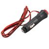 12V-24V Auto Car Socket Plug Lighter Extension Connector Cord with Switch