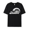 Merry Christmas Believe Brand Crazy Geek T Shirt Oneck Cotton Unisex Luxury Designer Tshirts Geek T Shirt Wholesale