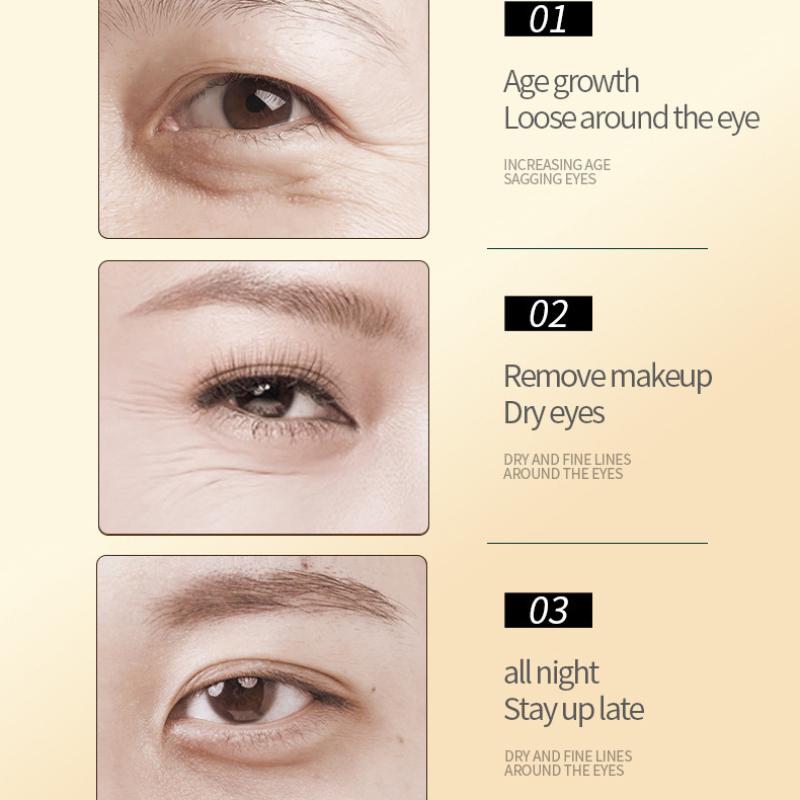 Sadoer Máscara de Olhos Hidratante e Suavizante Hidratante e Hidratante Patch para Olhos Máscara de Olhos
