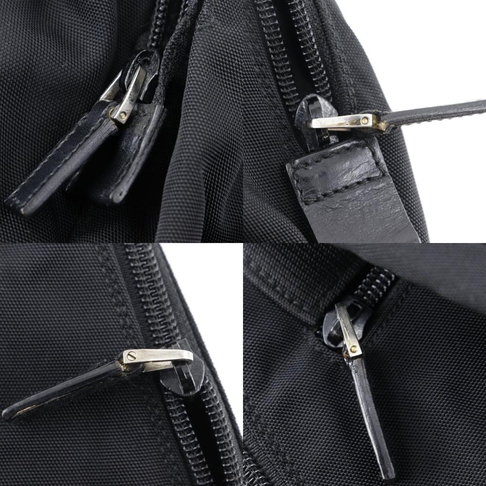 Gucci Rucksack Rucksack Tagesrucksack 019.0302 schwarz Nylon-Canvas Unisex Gebraucht