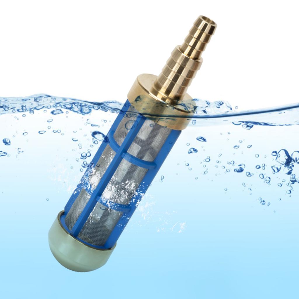 Powerful Tools 3/4 Inch 1/2 Inch Brass Water Filter Suction Filter Hose Pressure Washer Water Pump Sieve Pickup Filter