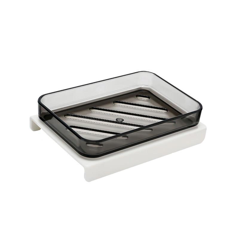 ShuangQing Wall-Mounted Adhesive Draining Soap Dish