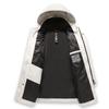 Down Jacket for Men's New Winter Hooded Men's Korean Version Large Size Personalized Mid-length Handsome Jacket
