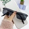 Retro Narrow Rectangular Sunglasses Fashion Korean Small Frame Sun Glasses UV Protection Unisex Eyewear for Women & Men