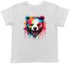 Grizzly Bear Kids T-Shirt Brown Bear Face Head Childrens Boys Girls Gift