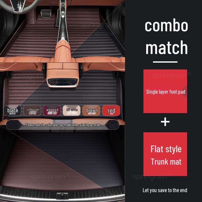 AITO M5 Ultra M7 Pro M8 Max M9 Electric Leather Car Floor Mats