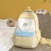 Schoolbag Japanese Ins Backpack College Wind Large Capacity Multi-compartment Lightweight Student School Bag Female College Student Travel Backpack